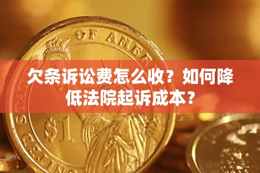 北京欠条诉讼费怎么收？如何降低法院起诉成本？